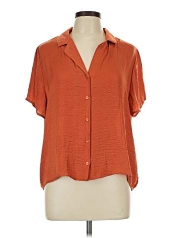 RACHEL Rachel Roy Short Sleeve Blouse (view 1)