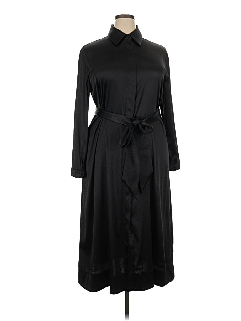 Black Label By Chico's Casual Dress In Black