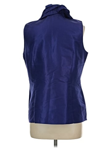Lafayette 148 New York Sleeveless Silk Top (view 2)