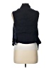 Peter Nygard 100% Linen Blue Vest Size 10 - photo 2
