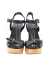 Madewell 100% Leather Black Wedges Size 9 - photo 2