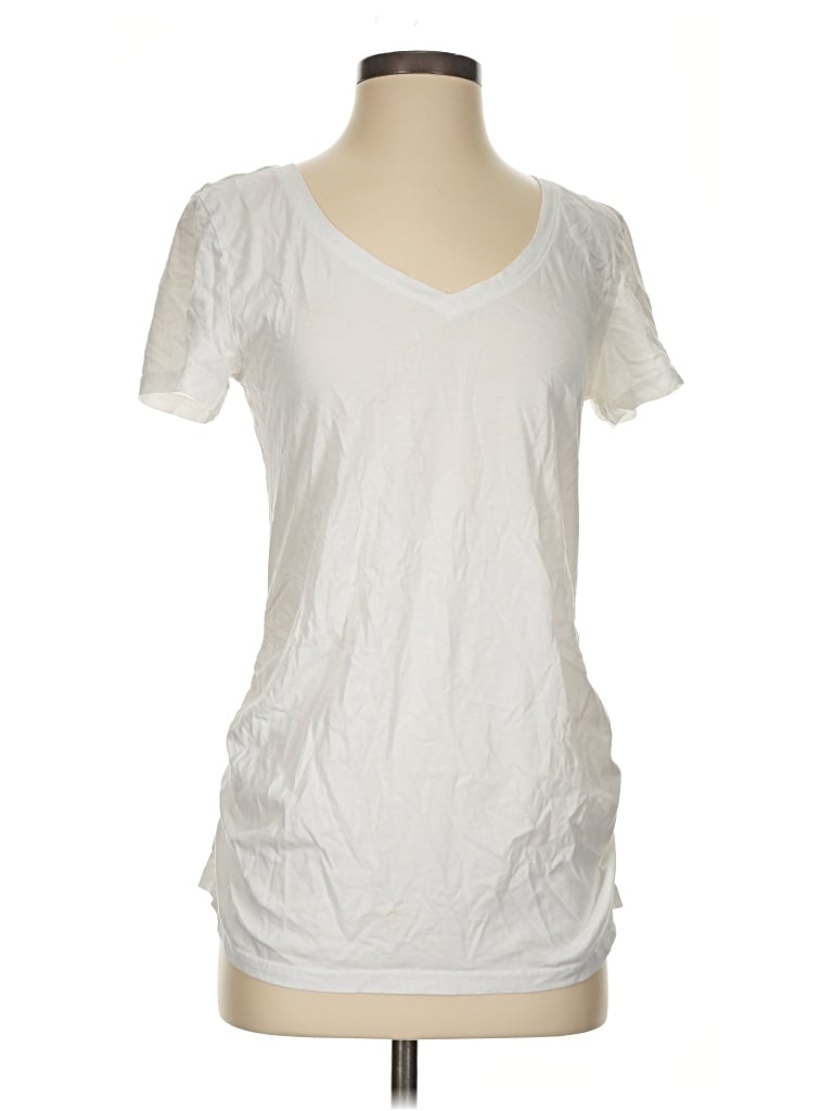 Pre-owned Pact Short Sleeve T-shirt In White