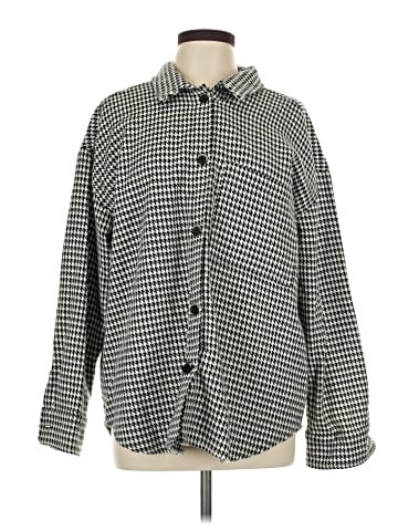 Copper Key Long Sleeve Button-Down Shirt (view 1)