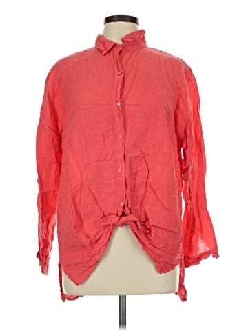 Eileen Fisher Long Sleeve Button-Down Shirt (view 1)