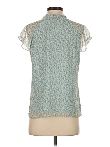 Allegra K Short Sleeve Blouse (view 2)