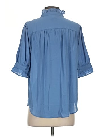 Ann Taylor Short Sleeve Blouse (view 2)
