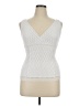 Arianne White Sleeveless Top Size XL - photo 2