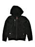 Guess Solid Black Jacket Size 10 - photo 1