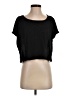 Max Studio Black Short Sleeve T-Shirt Size S - photo 1