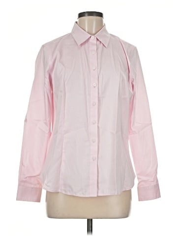 Ellen Tracy Long Sleeve Button-Down Shirt (view 1)