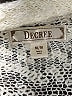 Decree 100% Acrylic Ivory Cardigan Size M - photo 7