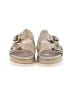 J/Slides 100% Leather Tan Sandals Size 8 1/2 - photo 2
