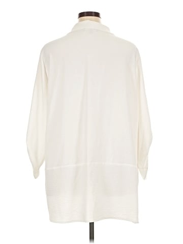 Frank Lyman Design 3/4 Sleeve Button-Down Shirt (view 2)