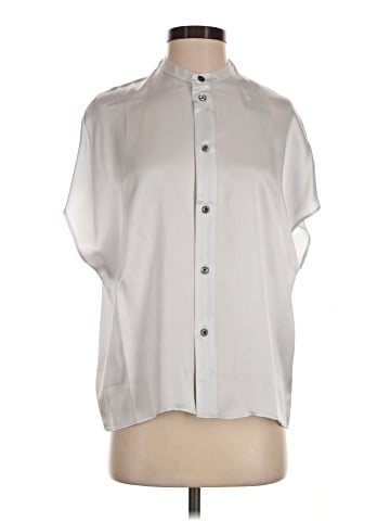 Billy Reid Short Sleeve Silk Top (view 1)