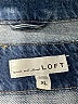 Ann Taylor LOFT 100% Cotton Blue Denim Jacket Size XL - photo 6