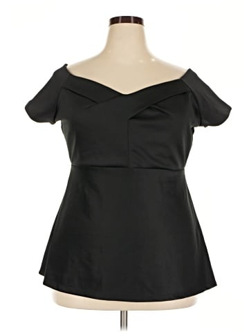 Ashley Stewart Short Sleeve Top (view 1)