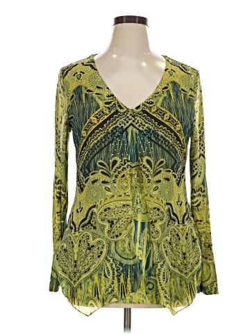 One World Long Sleeve Blouse (view 1)