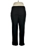 JM Collection Solid Black Active Pants Size XL - photo 1