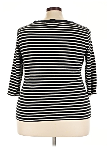 Karen Scott Sport 3/4 Sleeve T-Shirt (view 2)