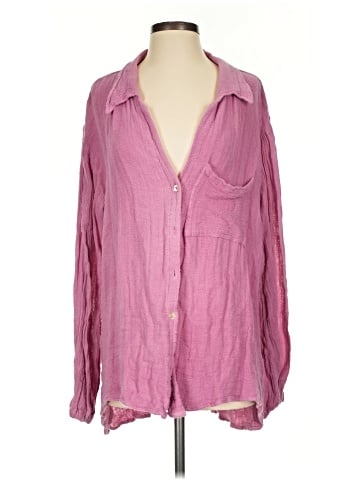 Jen's Pirate Booty Long Sleeve Button-Down Shirt (view 1)