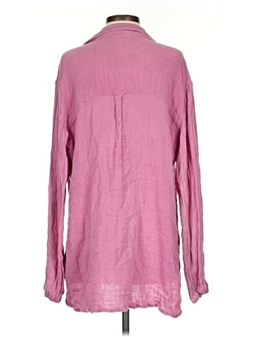 Jen's Pirate Booty Long Sleeve Button-Down Shirt (view 2)