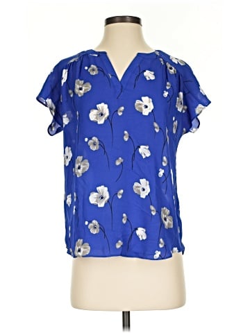 Banana Republic Factory Store Short Sleeve Blouse (view 1)