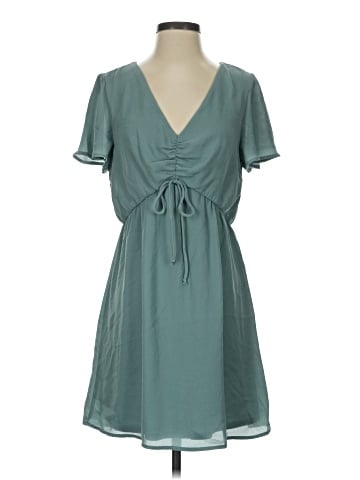 Blue Rain Casual Dress (view 1)