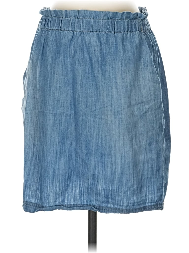 Pre-owned Universal Thread Denim Skirt In Blue