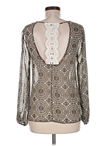 Blue Rain Long Sleeve Blouse (view 2)