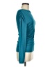 Ann Taylor LOFT Teal Long Sleeve Top Size M - photo 4