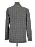 White House Black Market Houndstooth Gray Blazer Size 8 - photo 2