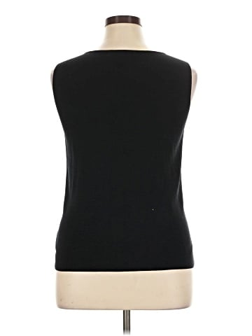 Linda Allard Ellen Tracy Sleeveless Top (view 2)