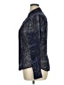 Cache 100% Polyester Paisley Blue Long Sleeve Blouse Size XL - photo 5