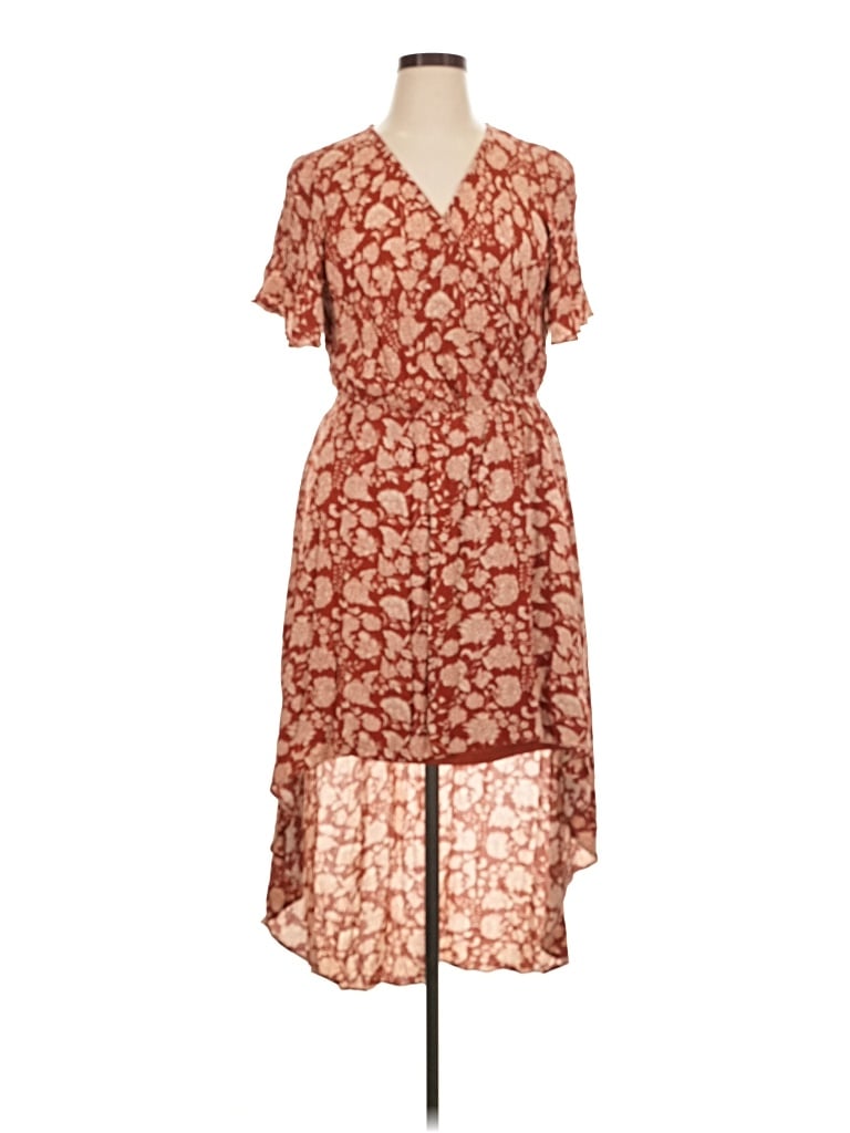 Pre-owned Charming Charlie Casual Dress In Brown