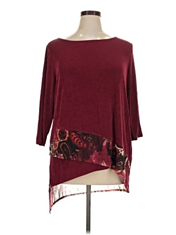 Travelers by Chico's 3/4 Sleeve Top (view 1)
