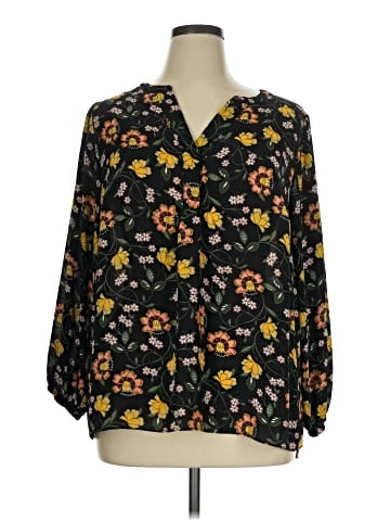 Chelsea & Theodore 3/4 Sleeve Blouse (view 1)