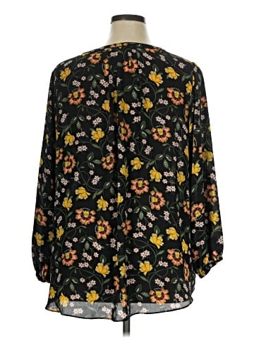 Chelsea & Theodore 3/4 Sleeve Blouse (view 2)