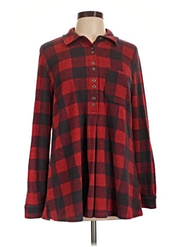 Soft Surroundings Long Sleeve Button-Down Shirt (view 1)