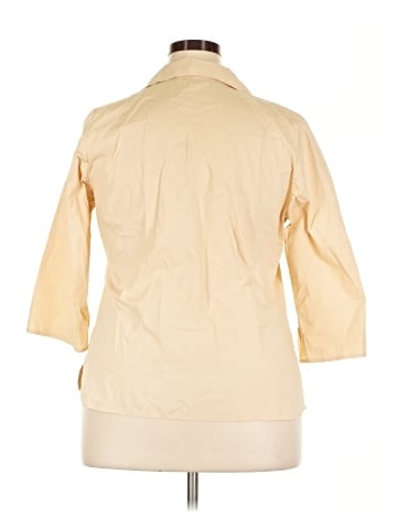 Mossimo 3/4 Sleeve Button-Down Shirt (view 2)