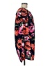 Soprano 100% Polyester Floral Black Casual Dress Size M - photo 4