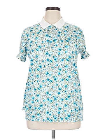 Lands' End Short Sleeve Polo (view 1)