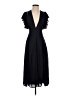 ASOS 100% Polyester Black Cocktail Dress Size 2 - photo 1