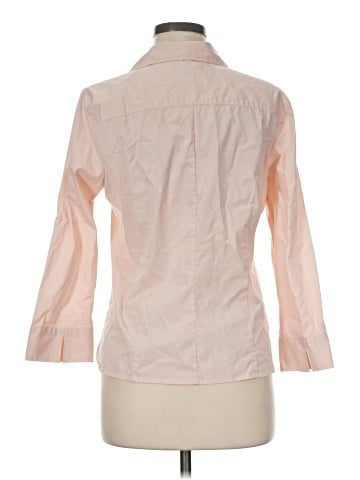 Ann Taylor 3/4 Sleeve Button-Down Shirt (view 2)