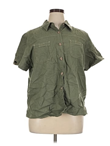 Sag Harbor Short Sleeve Button-Down Shirt (view 1)