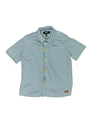 7 For All Mankind Short Sleeve Button-Down Shirt (view 1)