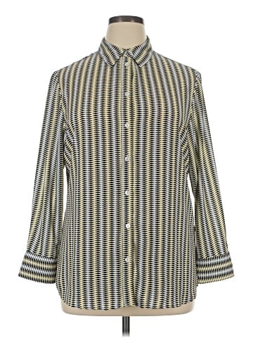 M&S Long Sleeve Button-Down Shirt (view 1)