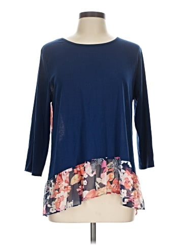 New Directions 3/4 Sleeve T-Shirt (view 1)