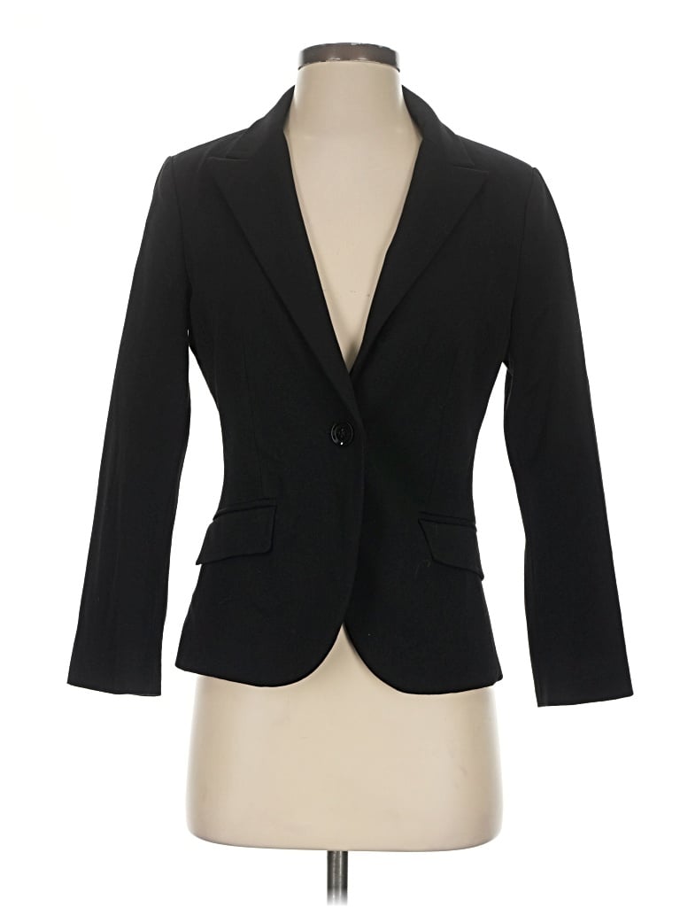Pre-owned Express Blazer Jacket In Black