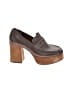 Kork-Ease 100% Leather Brown Heels Size 8 - photo 1