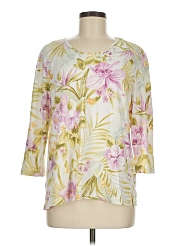 Alfred Dunner 3/4 Sleeve Blouse (view 1)